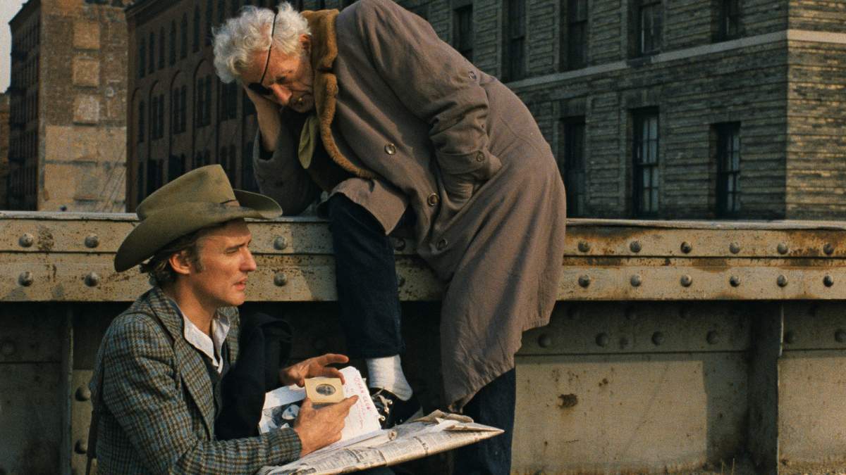Dennis Hopper et Nicholas Ray dans L'Ami Américain
